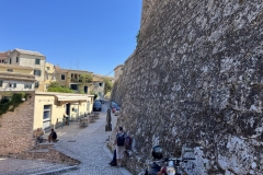 Corfu-Town-New-Fortress-muur